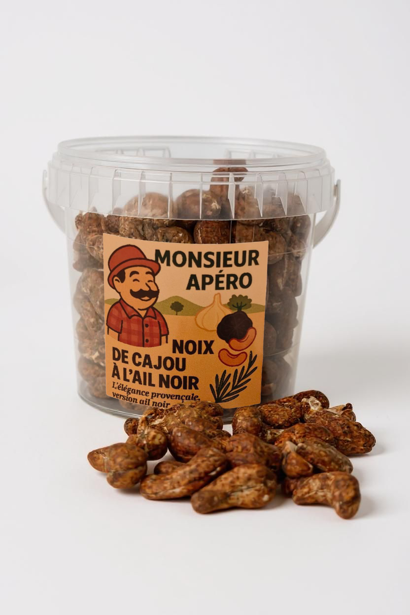 Noix de Cajou à l'Ail Noir