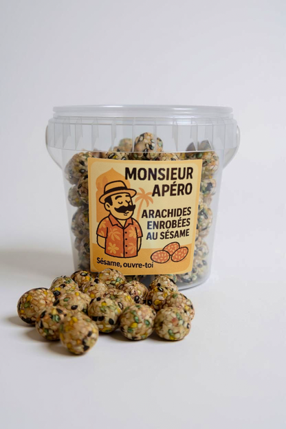 Arachides enrobées au Sésame
