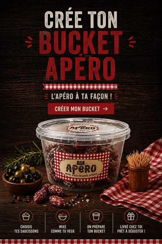 Créé ton bucket de Mini Saucissons - Bucket Classique