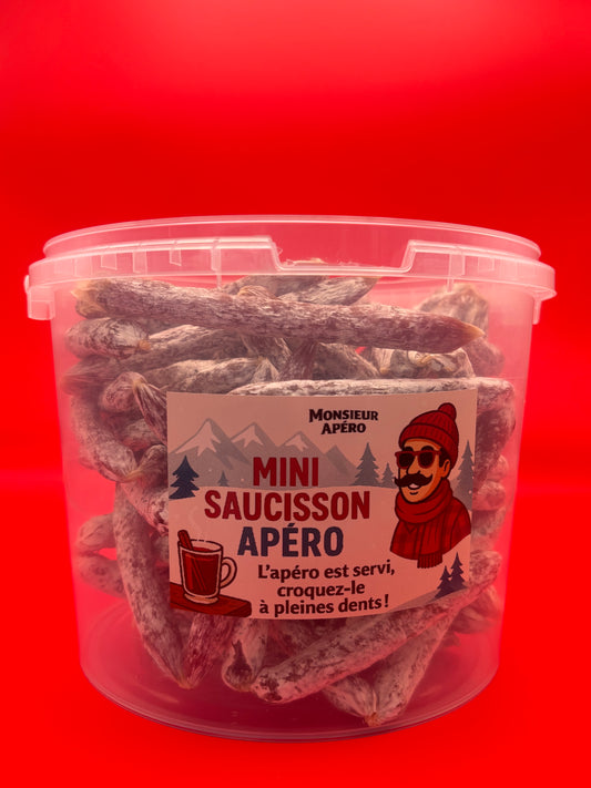 Bucket de NÖEL Mini saucisson apéro