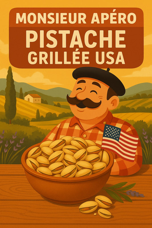 Pistaches grillées salées USA