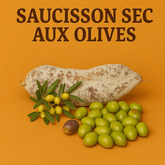 Saucisson aux Olives