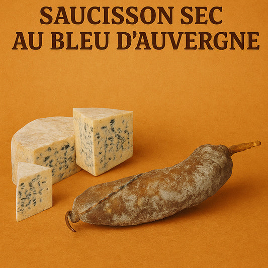 Saucisson au Bleu d'Auvergne