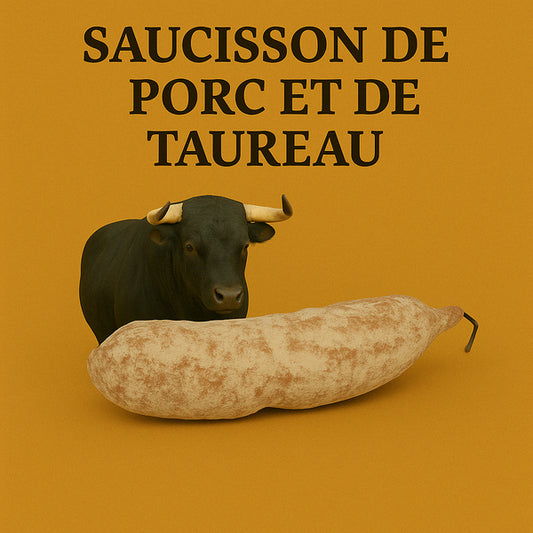 Saucisson Porc et Taureau